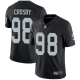 Men's Nike Las Vegas Raiders#98 Maxx Crosby Limited Black Home Vapor Untouchable NFL Jersey