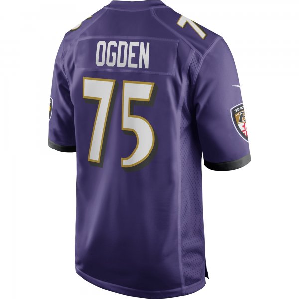 Men's Baltimore Ravens Jonathan Ogden Nike Purple Game Retired Player Jersey