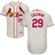 St. Louis Cardinals #29 Vince Coleman Cream Flexbase Collection Stitched MLB Jersey