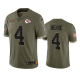 Kansas City Chiefs Chad Henne Olive 2022 Salute To Service Limited Jersey #4