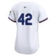 Women's Miami Marlins  Nike White 2024 Jackie Robinson Day Home Limited Jersey