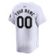 Men's Colorado Rockies Nike White Home Limited Custom Jersey