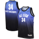 Youth #34 Giannis Antetokounmpo Jordan Brand Blue 2023 NBA All-Star Game Swingman Jersey