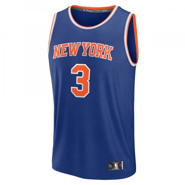 Youth New York Knicks Josh Hart Fanatics Royal Fast Break Replica Player Jersey - Icon Edition