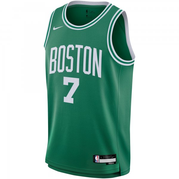 Youth Boston Celtics Jaylen Brown Nike Kelly Green Swingman Jersey - Icon Edition