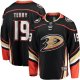 Men's Anaheim Ducks Troy Terry Fanatics Black Home Team Breakaway Player Jersey