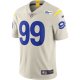 Men's Los Angeles Rams Aaron Donald Nike Bone Vapor Limited Jersey