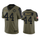 Washington Football Team John Riggins Olive 2021 Salute To Service Men's Limited NFL Jersey