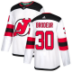 Adidas New Jersey Devils #30 Martin Brodeur White Road Stitched NHL Jersey