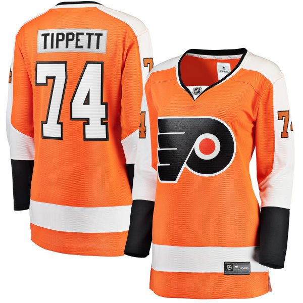 Women's Philadelphia Flyers Owen Tippett Fanatics Orange Home Breakaway Player Jersey