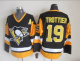 Men's Pittsburgh Penguins #19 Bryan Trottier Black Throwback NHL Jersey