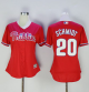 Philadelphia Phillies #20 Mike Schmidt Red Women's Alternate Stitched MLB Jersey