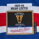 Men's New York Rangers Brian Leetch Mitchell & Ness White Alternate Captain Patch 1993/94 Blue Line Player Jersey