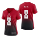 Women's Atlanta Falcons #8 Kyle Pitts Red Alternate Game Jersey