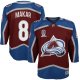 Youth Colorado Avalanche Cale Makar Burgundy Home 2022 Stanley Cup Champions Premier Player Jersey