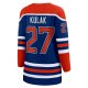 Women's Edmonton Oilers Brett Kulak Fanatics Royal Home Breakaway Player Jersey