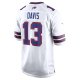 Men's Buffalo Bills Gabe Davis Nike White Game Player Jersey