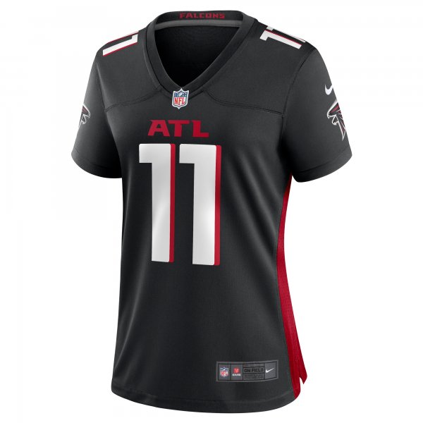 Women's Atlanta Falcons Logan Woodside Nike  Black Team Game Jersey