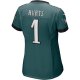 Women's Philadelphia Eagles Jalen Hurts Nike Midnight Green Team Game Jersey