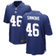 Men's New York Giants #46 Isaiah Simmons NFL Royal Blue jersey