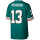 Men's Miami Dolphins Dan Marino Mitchell & Ness Aqua Big & Tall 1984 Retired Player Replica Jersey