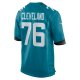 Men's Jacksonville Jaguars Ezra Cleveland Nike  Teal  Game Jersey