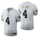 Dallas Cowboys #4 Dak Prescott White Men's Stitched NFL Limited Golden Edition Jersey