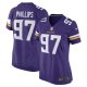 Women's Minnesota Vikings Harrison Phillips Nike Purple Game Player Jersey