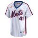 Men's New York Mets Tom Seaver Nike White Throwback Cooperstown Limited Jersey