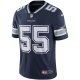 Men's Dallas Cowboys Leighton Vander Esch Nike Navy Vapor Limited Player Jersey