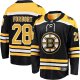 Men's Boston Bruins Derek Forbort Fanatics Black Home Breakaway Player Jersey