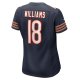 Women's Chicago Bears Caleb Williams Nike Navy 2024 NFL Draft First Round Pick Player Game Jersey