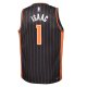 Youth Orlando Magic Jonathan Isaac Nike Anthracite Swingman Jersey - City Edition