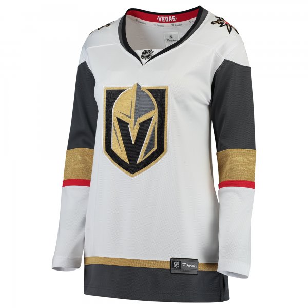 Women's Vegas Golden Knights Fanatics White Away Breakaway Jersey