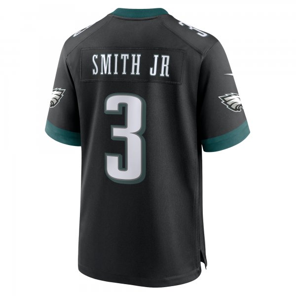 Men's Philadelphia Eagles Nolan Smith Nike Black Alternate Game Jersey