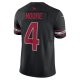 Men's Arizona Cardinals Rondale Moore Nike Black Vapor F.U.S.E. Limited Jersey