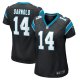 Women's Carolina Panthers Sam Darnold Nike Black Game Jersey