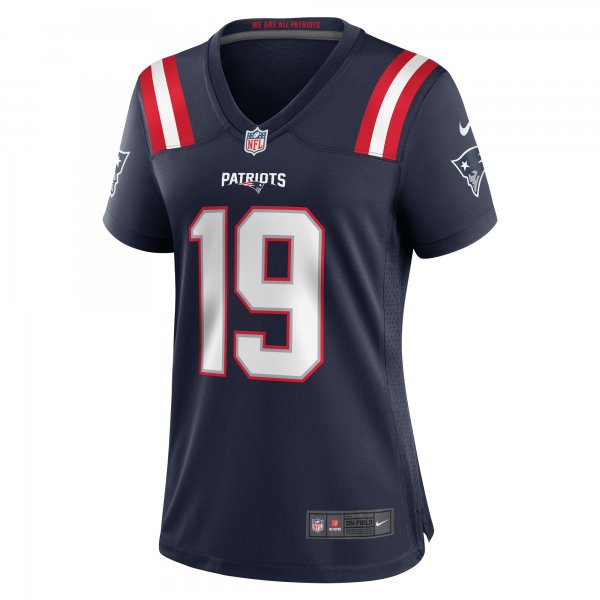 Women's New England Patriots Garrett Gilbert Nike Navy Home Game Player Jersey