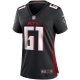 Women's Atlanta Falcons Matt Hennessy Nike Black Game Jersey