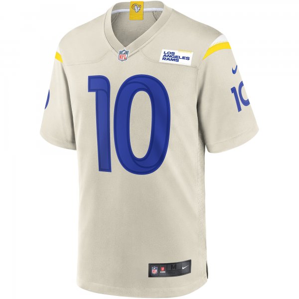 Men's Los Angeles Rams Cooper Kupp Nike Bone Player Game Jersey