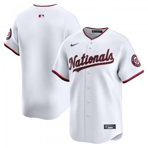 Men's Washington Nationals Nike White Home Limited Jersey