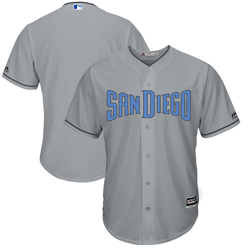 San Diego Padres Gray Color 2017 Father's Day Jersey