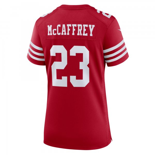 Women's San Francisco 49ers Christian McCaffrey Nike Scarlet Player Jersey