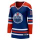 Women's Edmonton Oilers Zach Hyman Fanatics Royal Home Breakaway Player Jersey