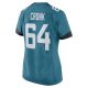 Women's Jacksonville Jaguars Coy Cronk Nike Teal Game Player Jersey