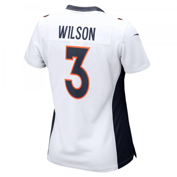 Women's Denver Broncos Russell Wilson Nike White Player Jersey