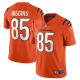 Men's Cincinnati Bengals Tee Higgins Nike Orange Alternate Vapor Limited Jersey