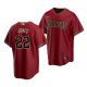 Men's Arizona Diamondbacks #22 Druw Jones 2022 MLB Draft Jersey Red Alternate