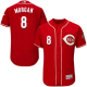 Cincinnati Reds #8 Joe Morgan Red Flexbase Collection Stitched MLB Jersey