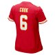 Women's Kansas City Chiefs Bryan Cook Nike Red Game Player Jersey